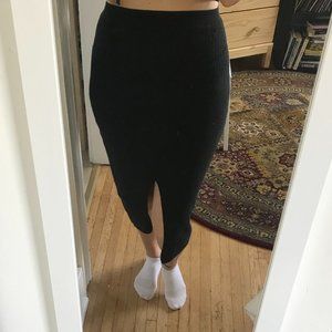 Free People Knit Skirt (Skyline Midi Skirt)